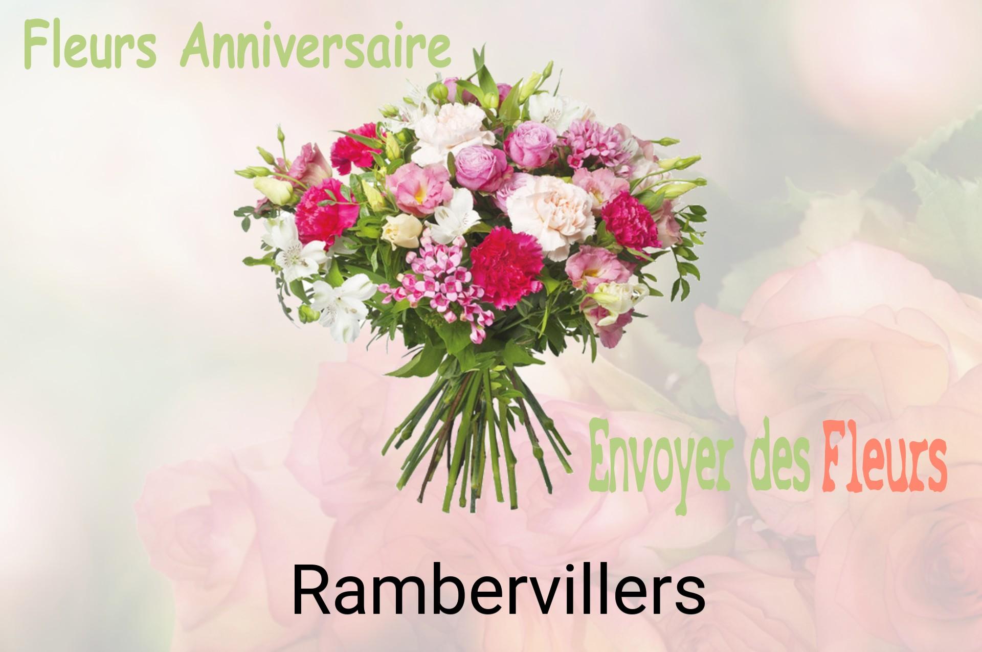 Bouquet de fleurs d’anniversaire livré à Rambervillers