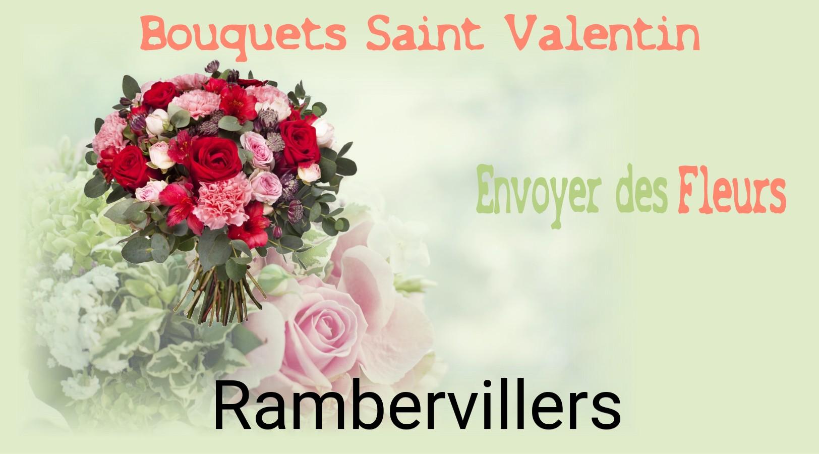Roses de Saint-Valentin livrées à Rambervillers